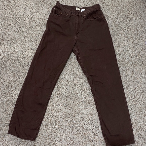 L.L Bean brown mom jeans - Picture 3 of 3